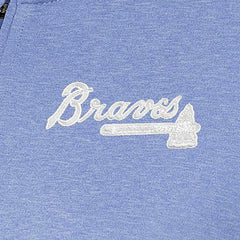 Atlanta Braves Antigua Women's Mentor Quarter-Zip Pullover Top Near Me