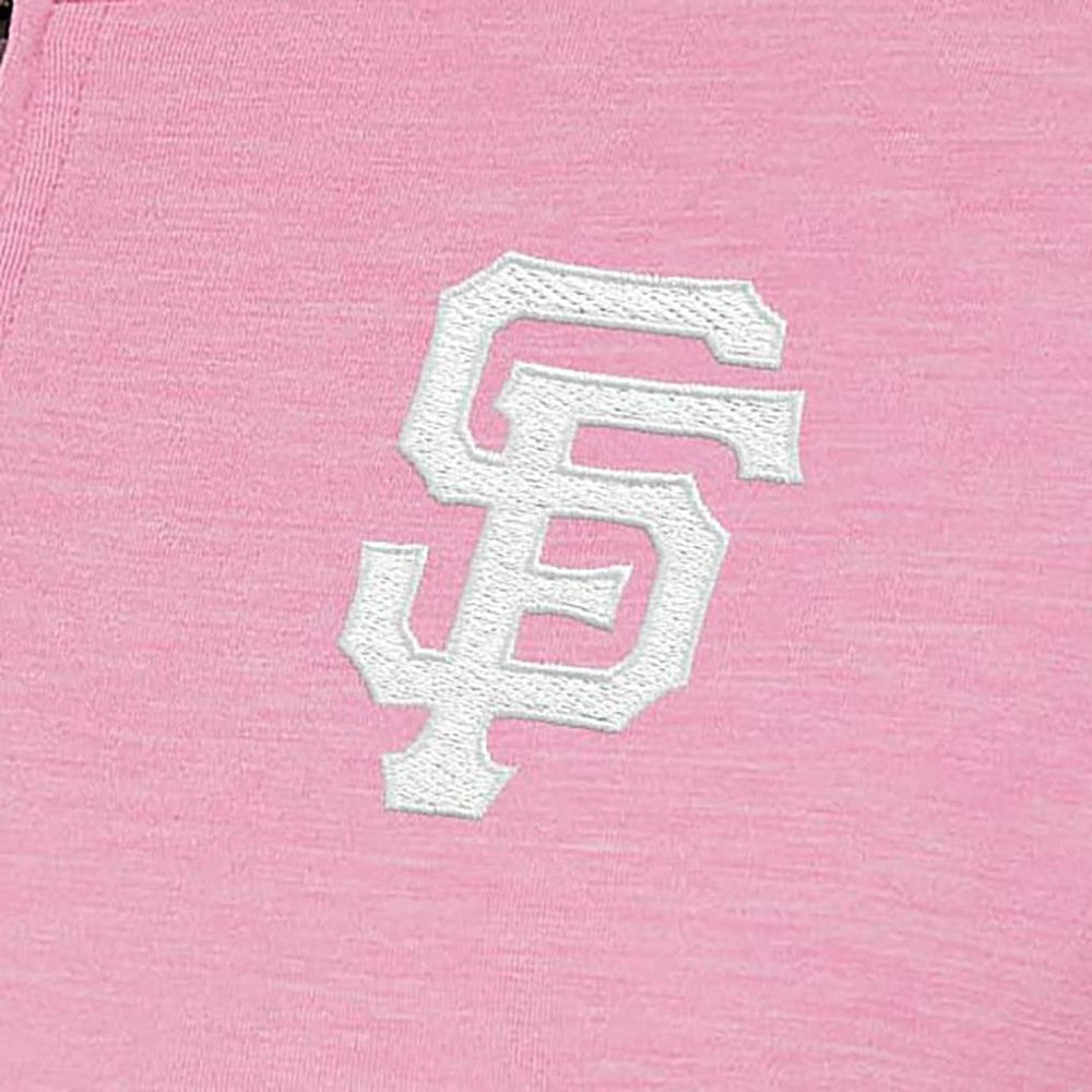 San Francisco Giants Antigua Women's Mentor Quarter-Zip Pullover Top Near Me