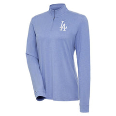 Los Angeles Dodgers Antigua Women's Mentor Quarter-Zip Pullover Top Sale