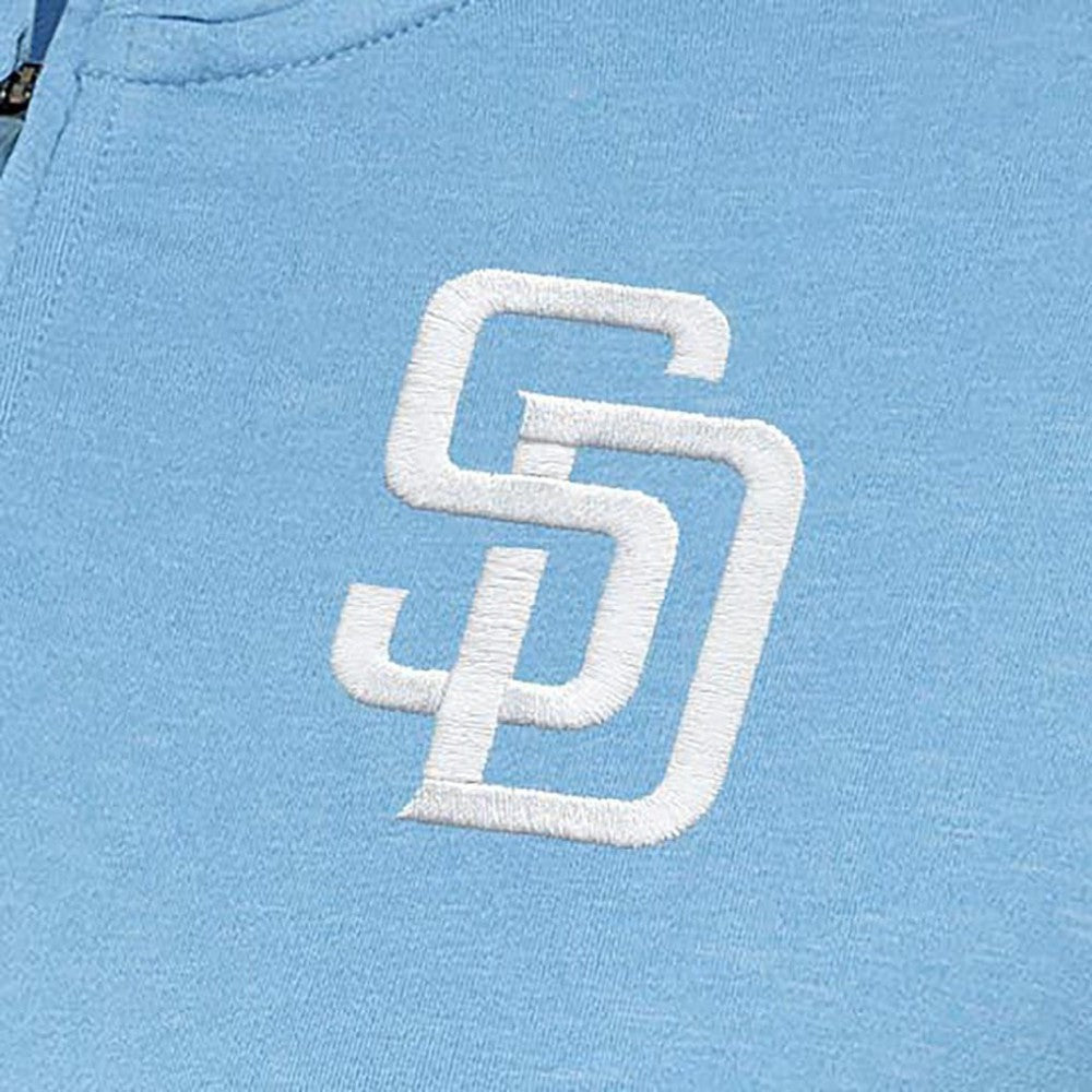 San Diego Padres Antigua Women's Mentor Quarter-Zip Pullover Top Sale