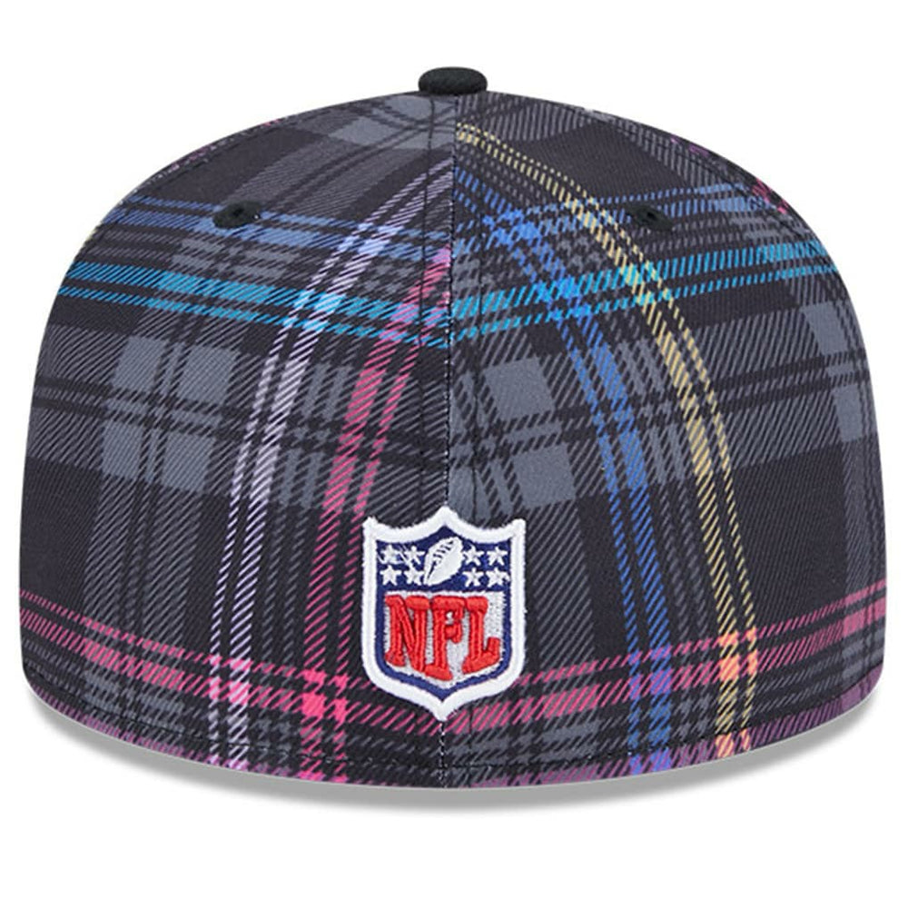 Jacksonville Jaguars New Era 2024 NFL Crucial Catch Plaid 59FIFTY Fitted Hat - Black - NFL