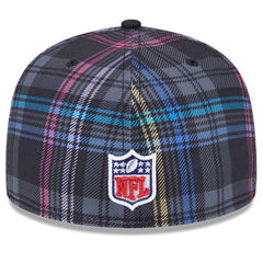 New York Jets New Era 2024 NFL Crucial Catch Plaid 59FIFTY Fitted Hat - Black - NFL