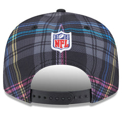 New York Jets New Era 2024 NFL Crucial Catch Plaid 9FIFTY Snapback Hat - Black - NFL