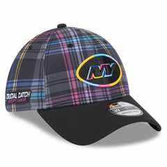 New York Jets New Era 2024 NFL Crucial Catch Plaid 39THIRTY Flex Hat - Black - NFL