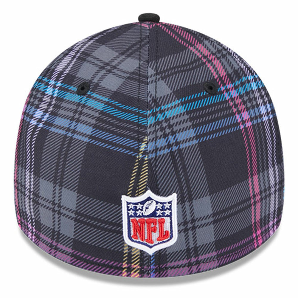 New York Jets New Era 2024 NFL Crucial Catch Plaid 39THIRTY Flex Hat - Black - NFL