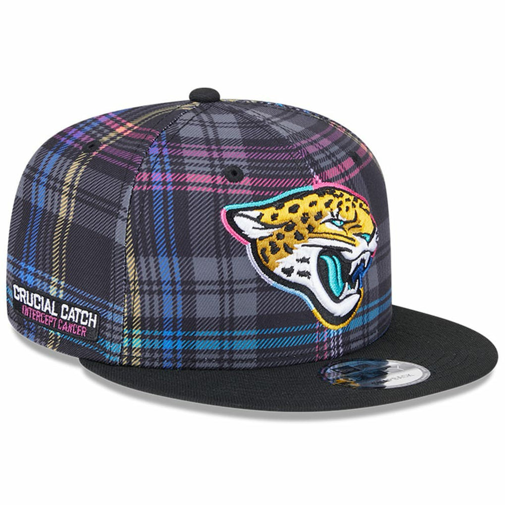 Jacksonville Jaguars New Era Youth 2024 NFL Crucial Catch 9FIFTY Snapback Hat - Black - NFL