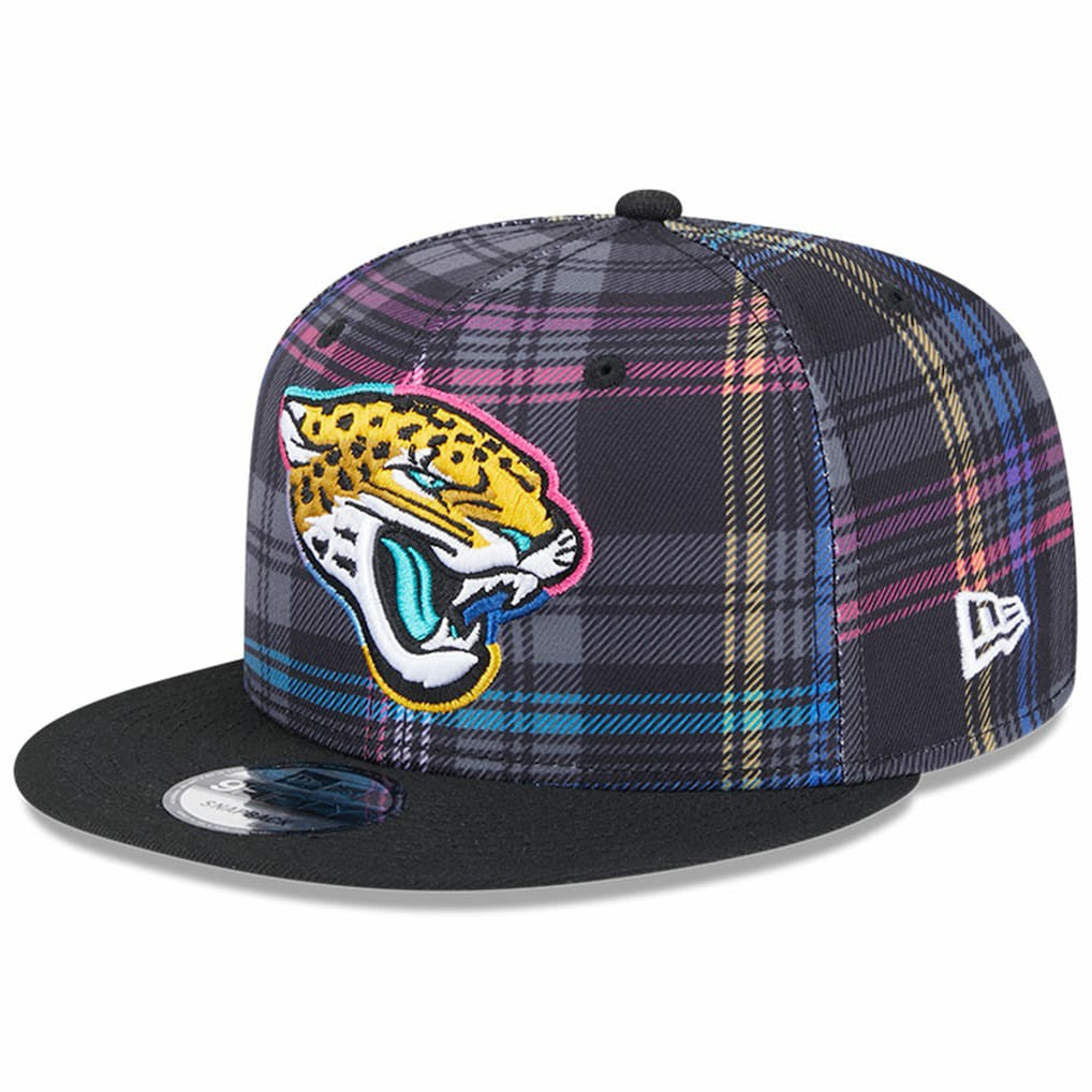 Jacksonville Jaguars New Era Youth 2024 NFL Crucial Catch 9FIFTY Snapback Hat - Black - NFL