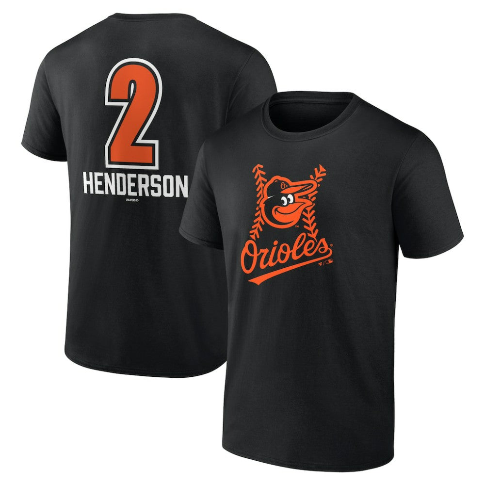 Gunnar Henderson Baltimore Orioles Fastball Player Name & Number T-Shirt Discount
