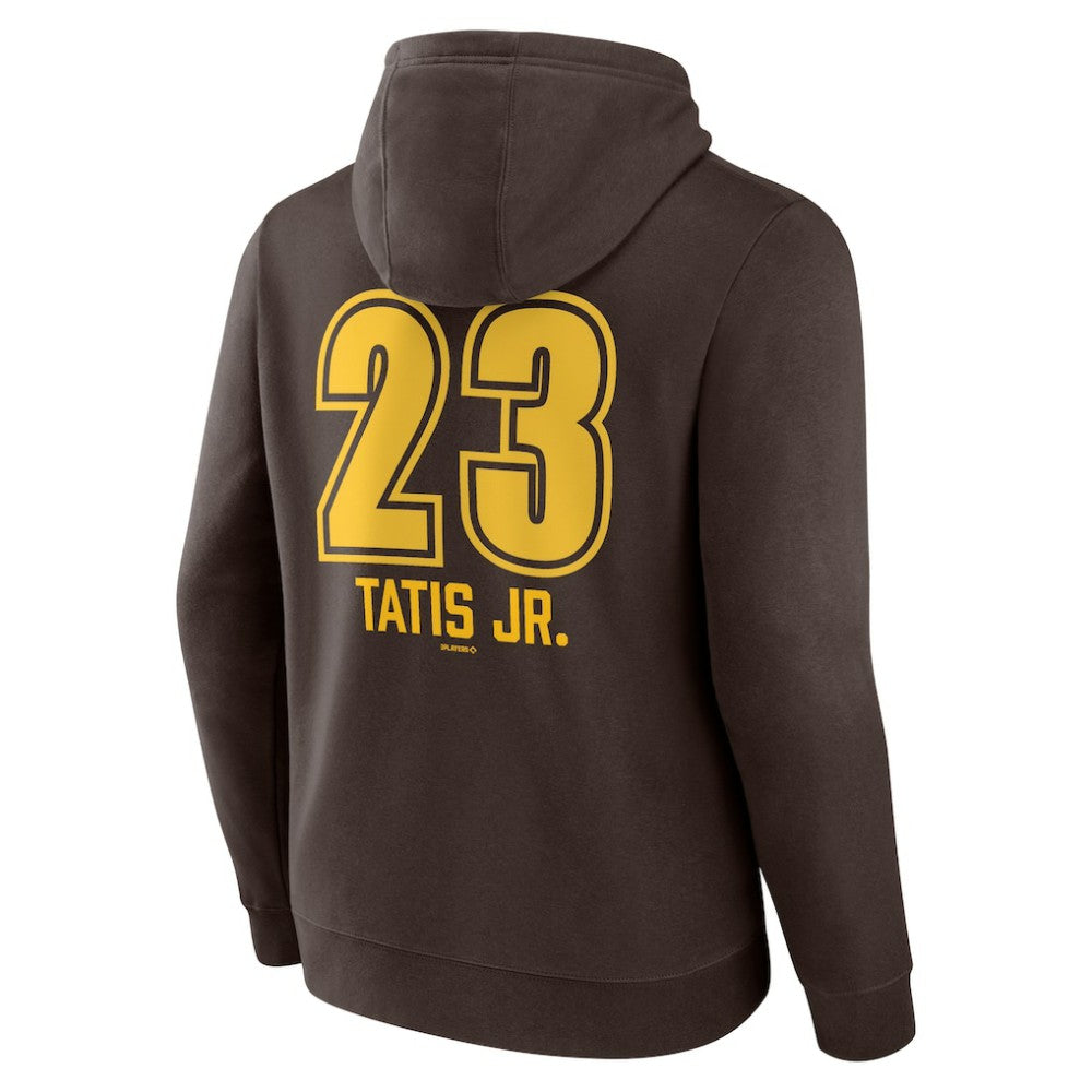 Fernando Tatis Jr. San Diego Padres Fastball Player Name & Number Pullover Hoodie Near Me