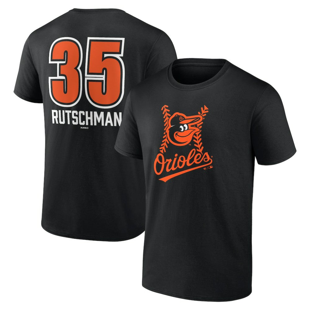Adley Rutschman Baltimore Orioles Fastball Player Name & Number T-Shirt Sale
