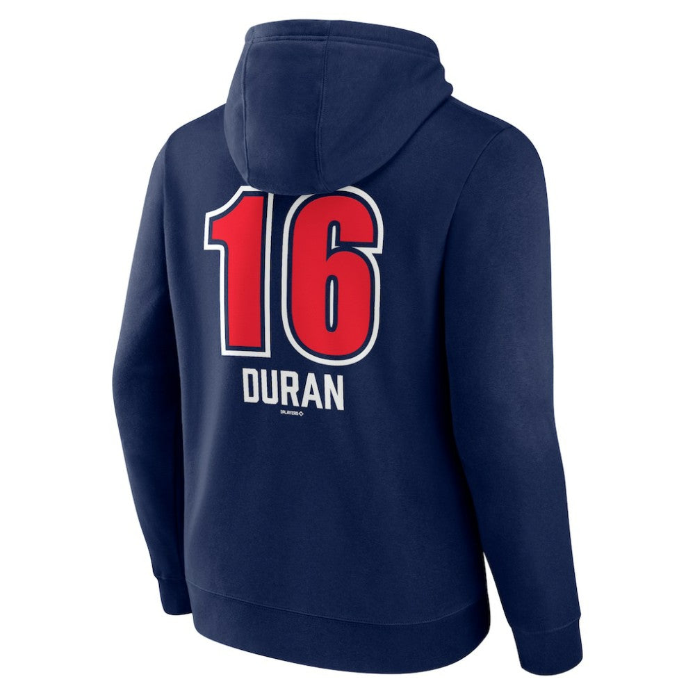 Jarren Duran Boston Red Sox Fastball Player Name & Number Pullover Hoodie Online