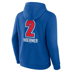 Nico Hoerner Chicago Cubs Fastball Player Name & Number Pullover Hoodie Near Me
