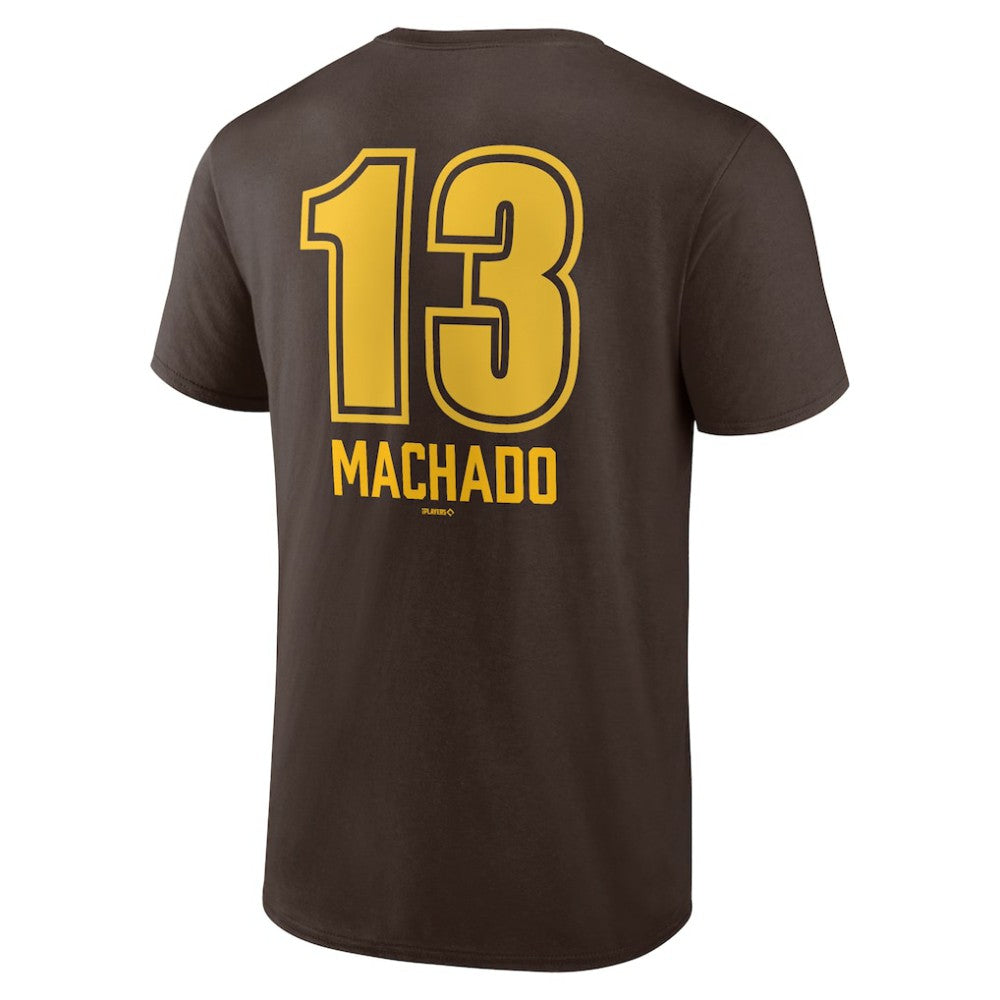 Manny Machado San Diego Padres Fastball Player Name & Number T-Shirt Near Me