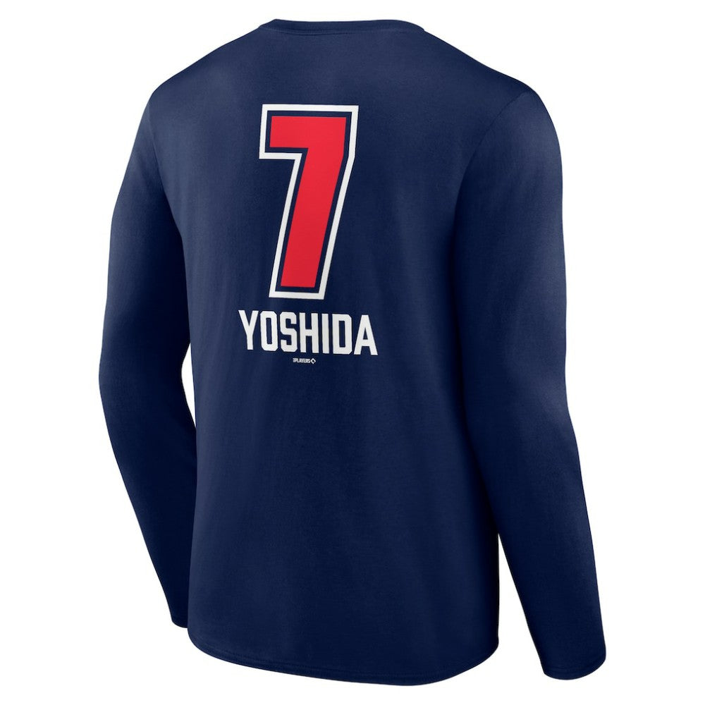 Masataka Yoshida Boston Red Sox Fastball Player Name & Number Long Sleeve T-Shirt Outlet