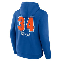 Kodai Senga New York Mets Fastball Player Name & Number Pullover Hoodie Outlet