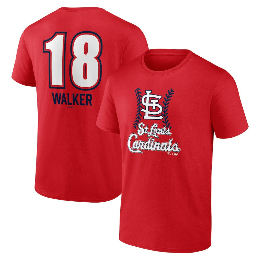 Jordan Walker St. Louis Cardinals Fastball Player Name & Number T-Shirt Discount