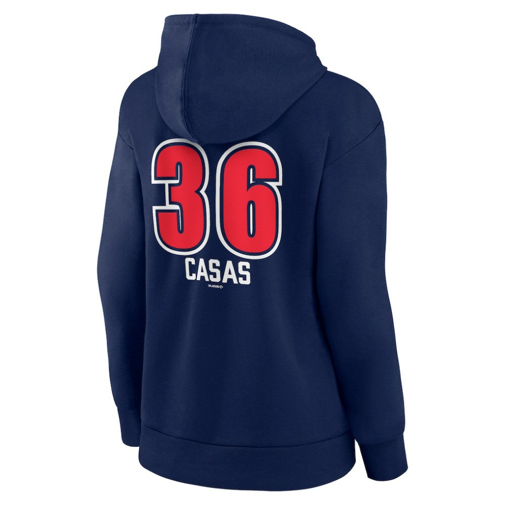 Triston Casas Boston Red Sox Women's Fastball Player Name & Number Pullover Hoodie Outlet