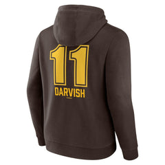 Yu Darvish San Diego Padres Fastball Player Name & Number Pullover Hoodie Outlet