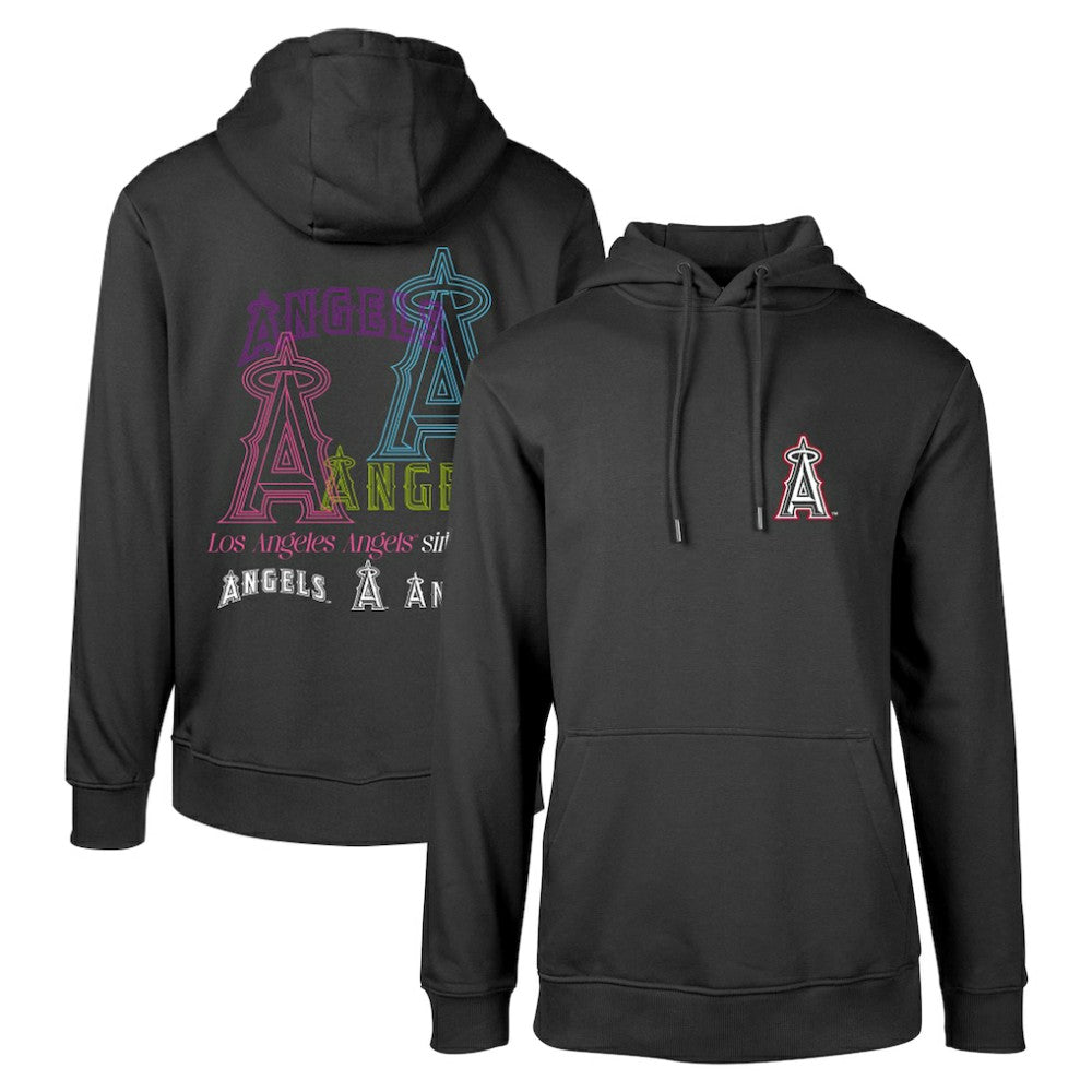 Los Angeles Angels Levelwear Podium Vintage Pullover Hoodie Discount