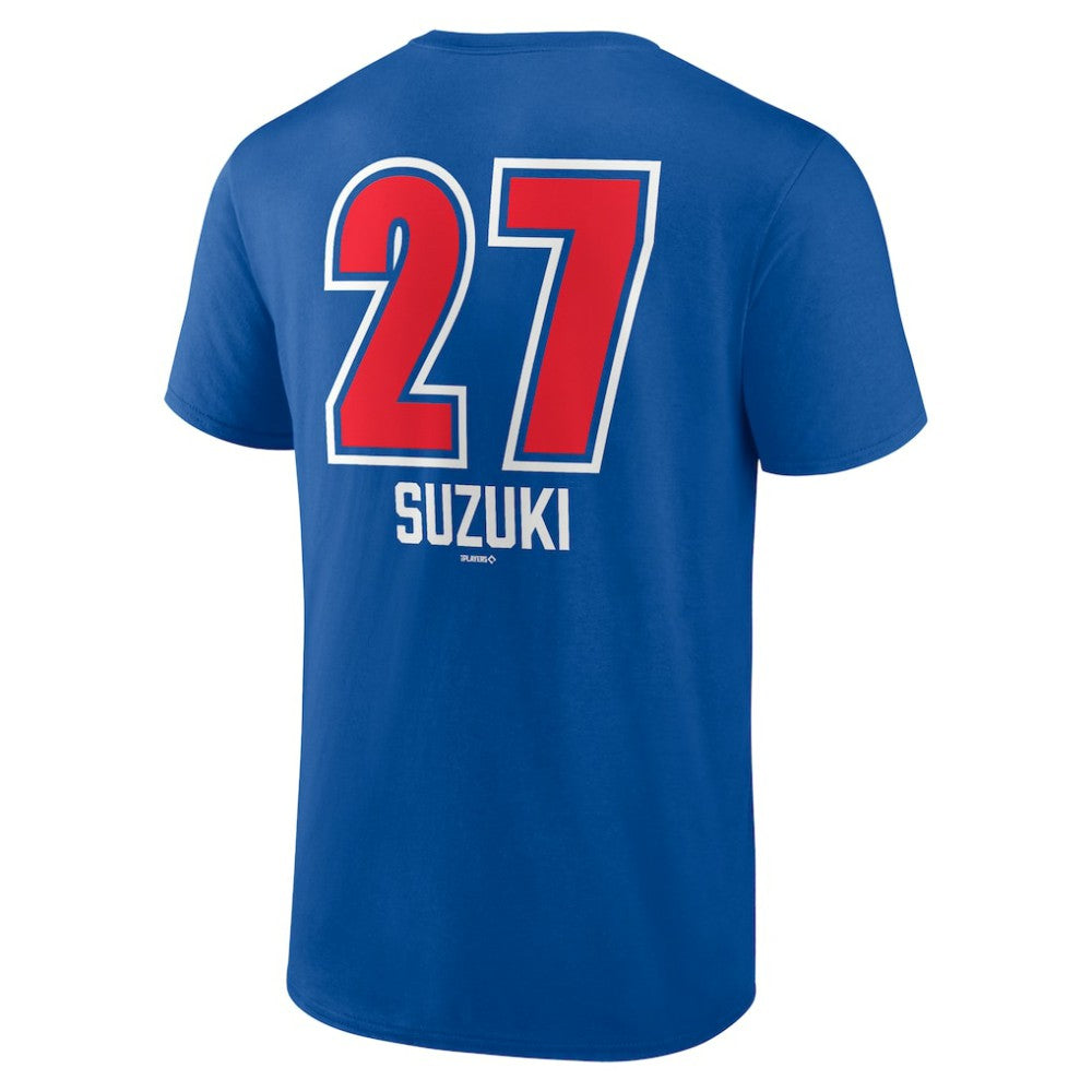 Seiya Suzuki Chicago Cubs Fastball Player Name & Number T-Shirt Discount