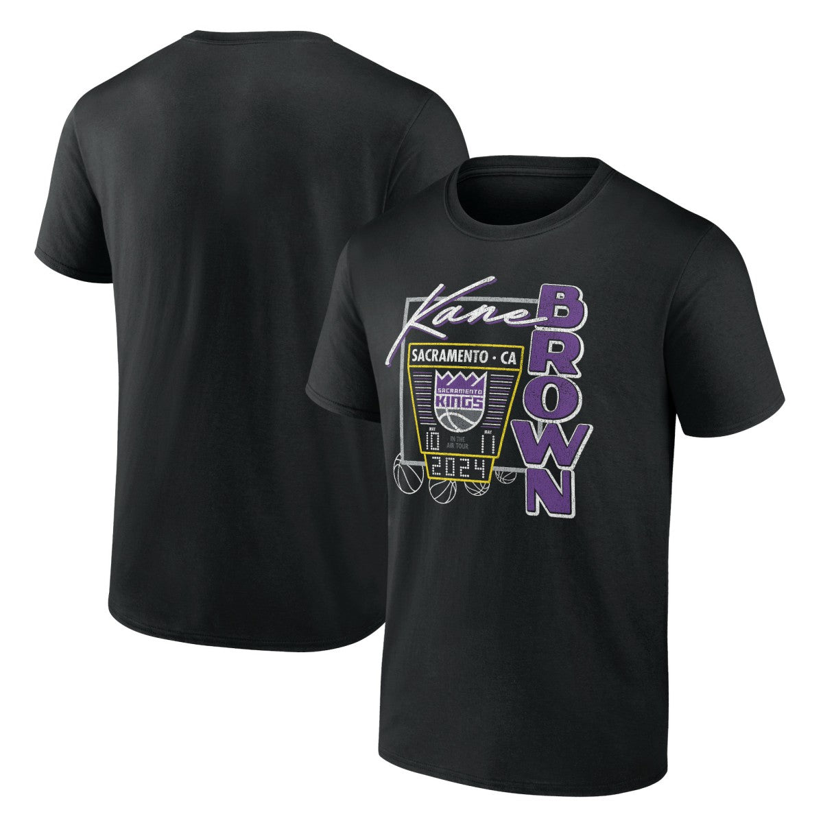 Fanatics Kane Brown x Sacramento Kings T-Shirt Black