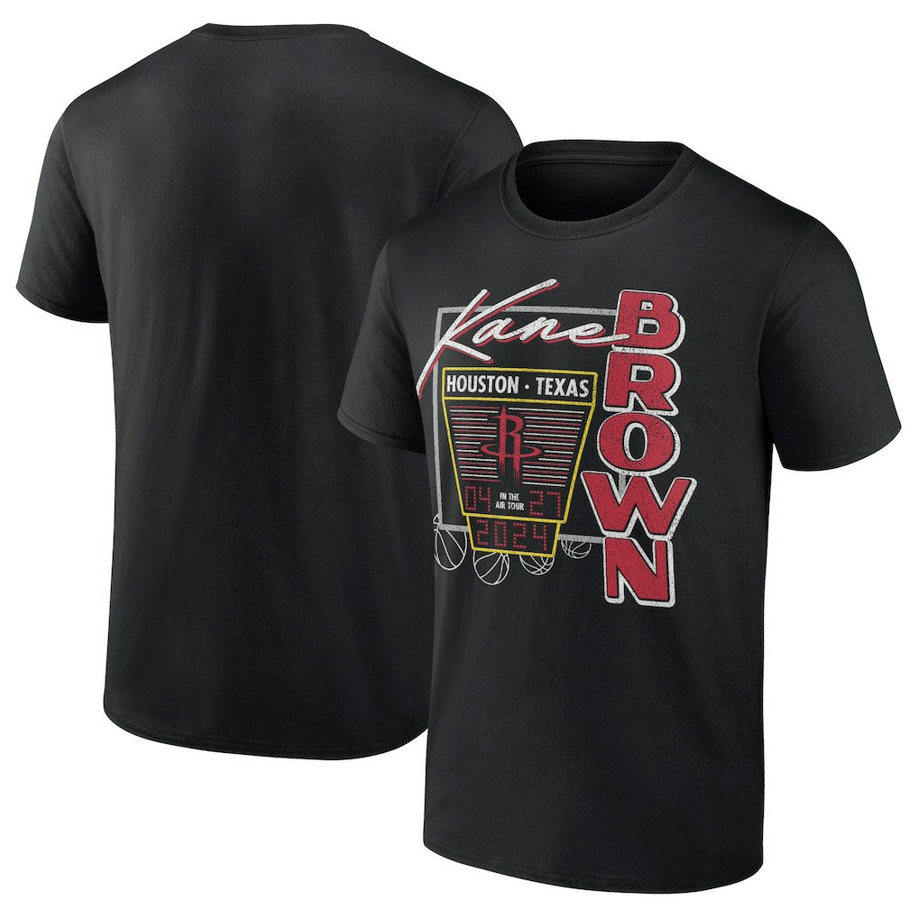 Fanatics Kane Brown x Houston Rockets T-Shirt Black
