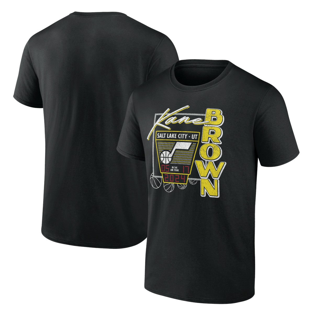 Fanatics Kane Brown x Utah Jazz T-Shirt Black