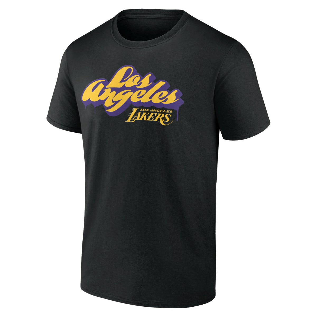 Los Angeles Lakers LA Graffiti T-Shirt Black