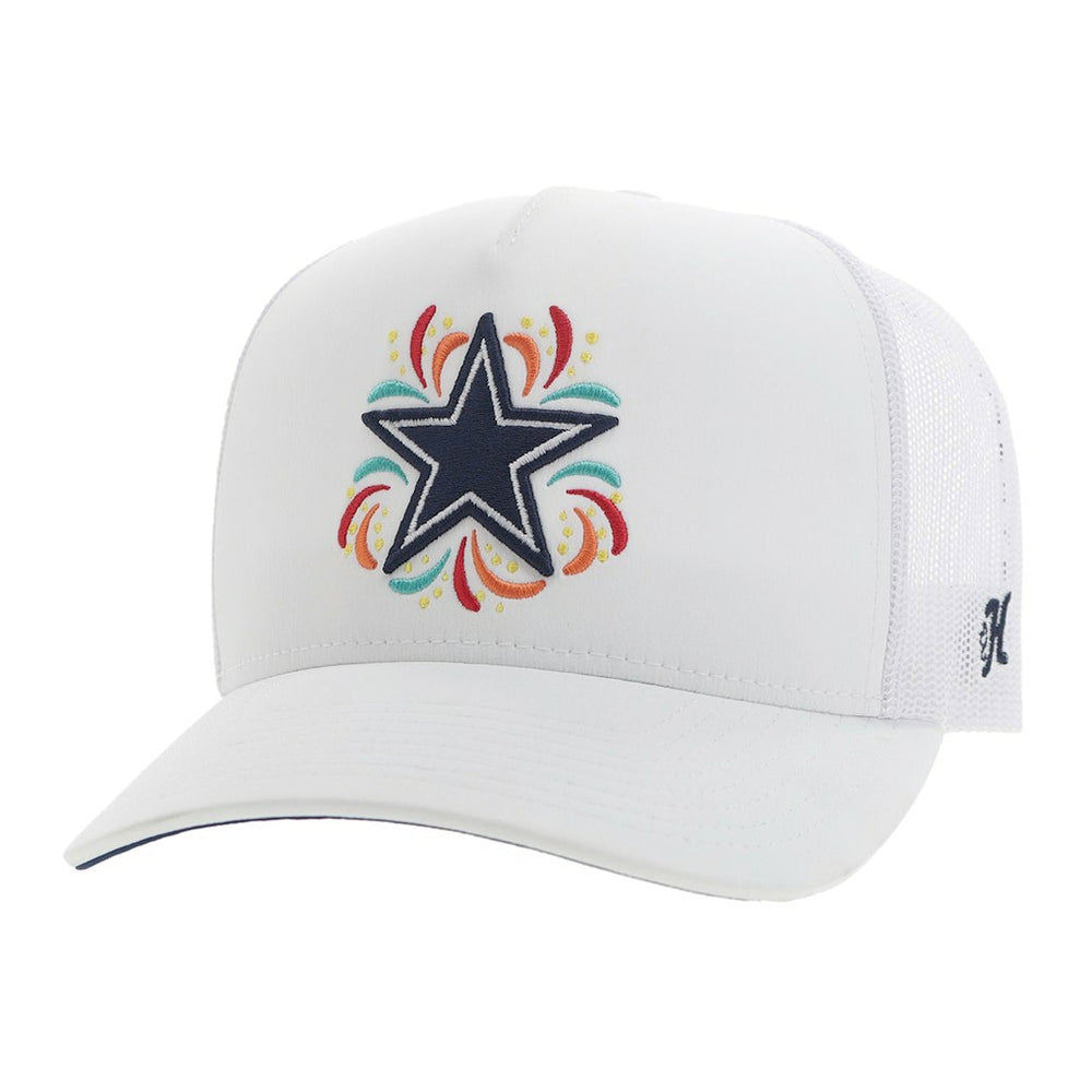 Dallas Cowboys HOOey NFL Fiesta Adjustable Trucker Hat – White - NFL