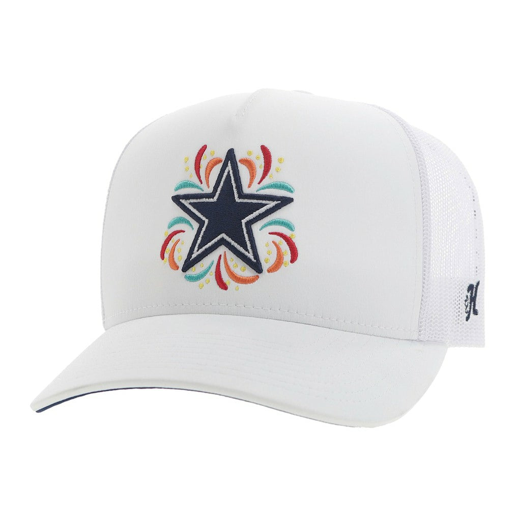 Dallas Cowboys HOOey NFL Fiesta Adjustable Trucker Hat – White - NFL