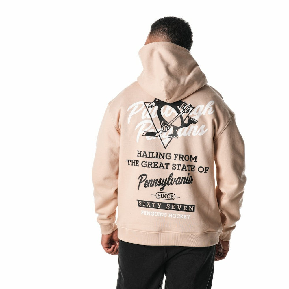 Pittsburgh Penguins The Wild Collective Unisex Pullover Hoodie - Cream | NHL discount