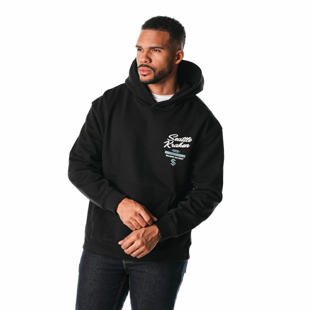 Seattle Kraken The Wild Collective Unisex Pullover Hoodie - Black | NHL Lifestyle