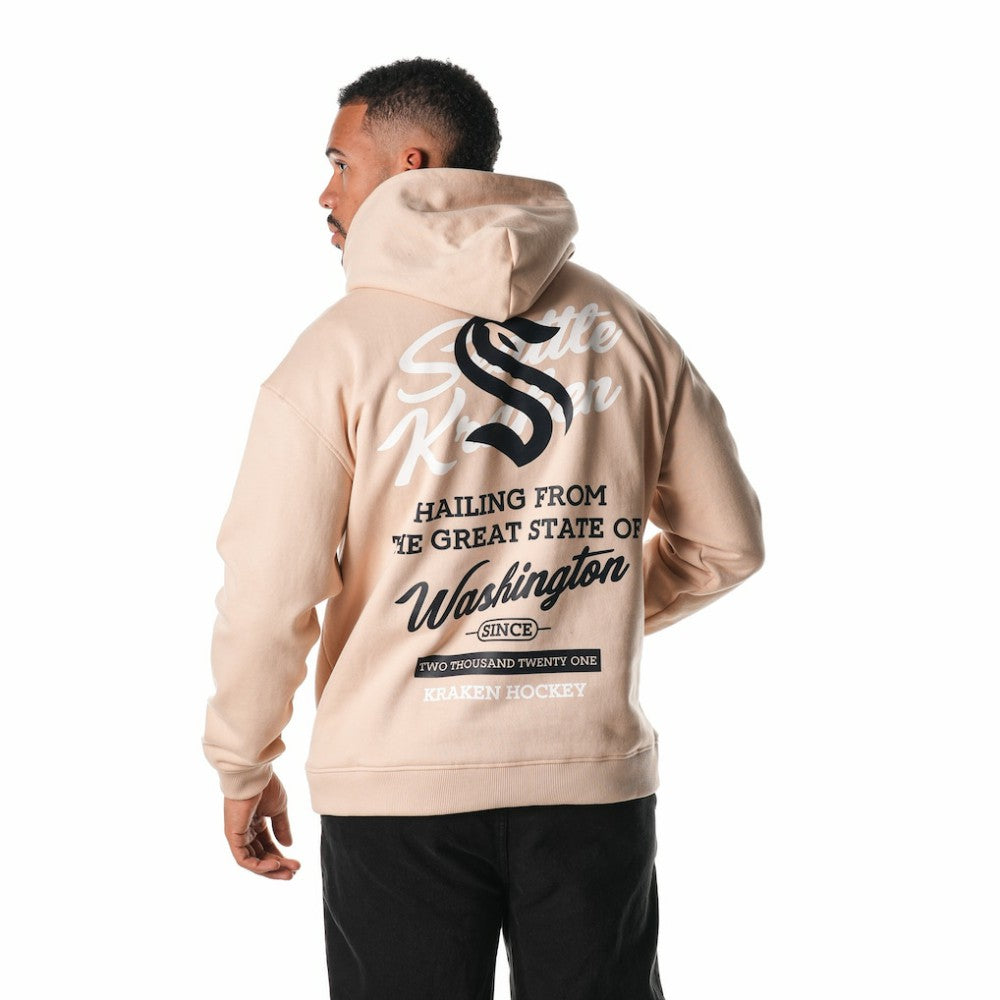 Seattle Kraken The Wild Collective Unisex Pullover Hoodie - Black | NHL Lifestyle