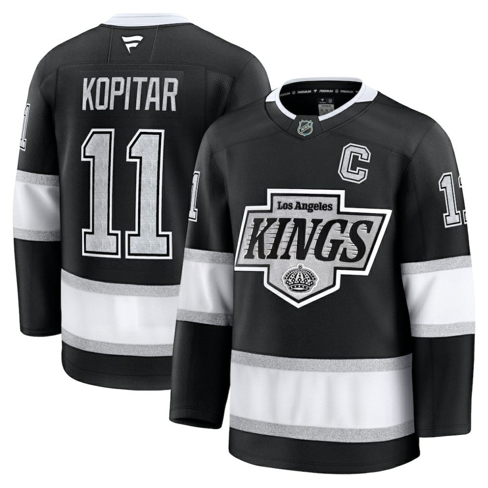 Anze Kopitar Los Angeles Kings Fanatics Home Premium Jersey - Black | Fanatics sale