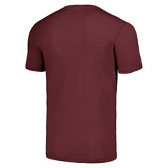 Washington Commanders Homage Unisex 2024 Team Draft Tri-Blend T-Shirt - Heather Burgundy - NFL