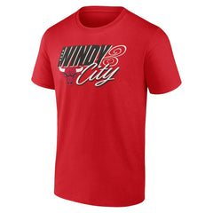 Chicago Bulls Full Court Press T-Shirt Red
