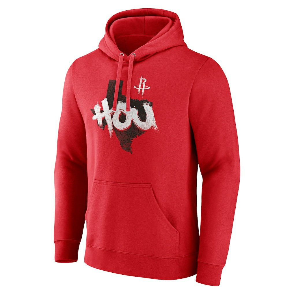 Houston Rockets Pick & Roll Coverage Pullover Hoodie Red