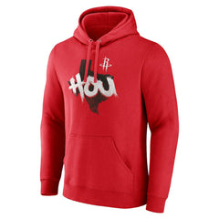 Houston Rockets Pick & Roll Coverage Pullover Hoodie Red