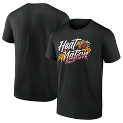 Miami Heat Full Court Press T-Shirt Black