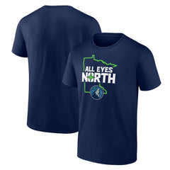 Minnesota Timberwolves Pick & Roll Coverage T-Shirt Navy