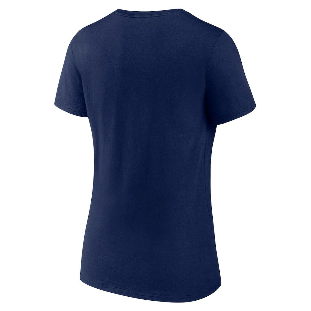 Minnesota Timberwolves Pick & Roll Coverage V-Neck T-Shirt Navy