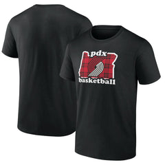 Portland Trail Blazers Half Court Offense T-Shirt Black