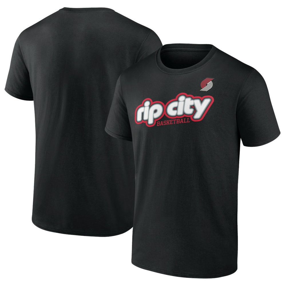 Portland Trail Blazers Full Court Press T-Shirt Black