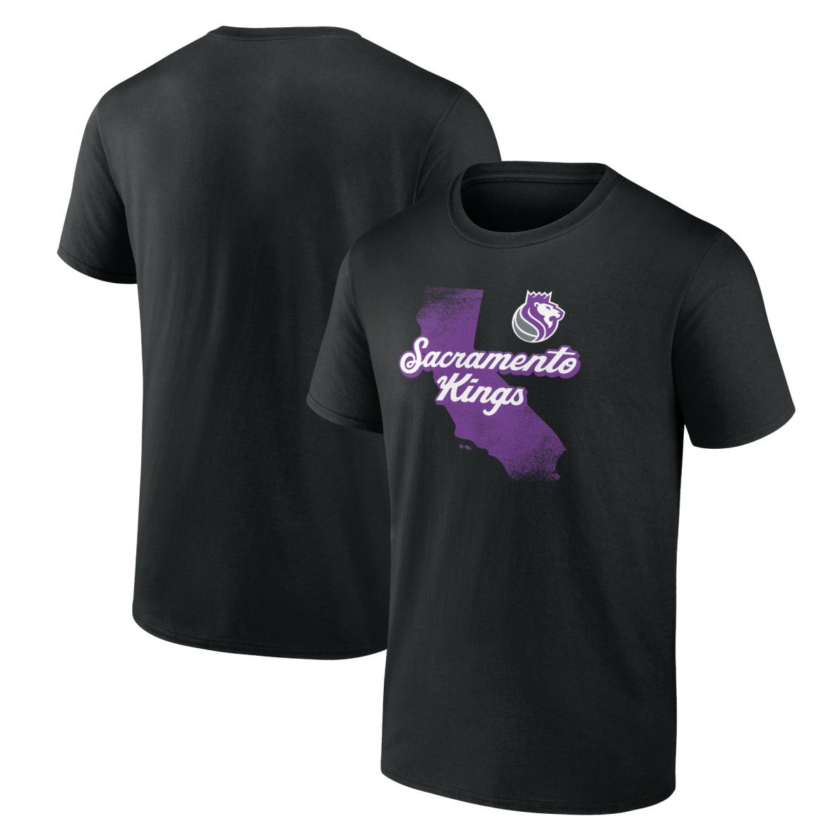 Sacramento Kings Pick & Roll Coverage T-Shirt Black