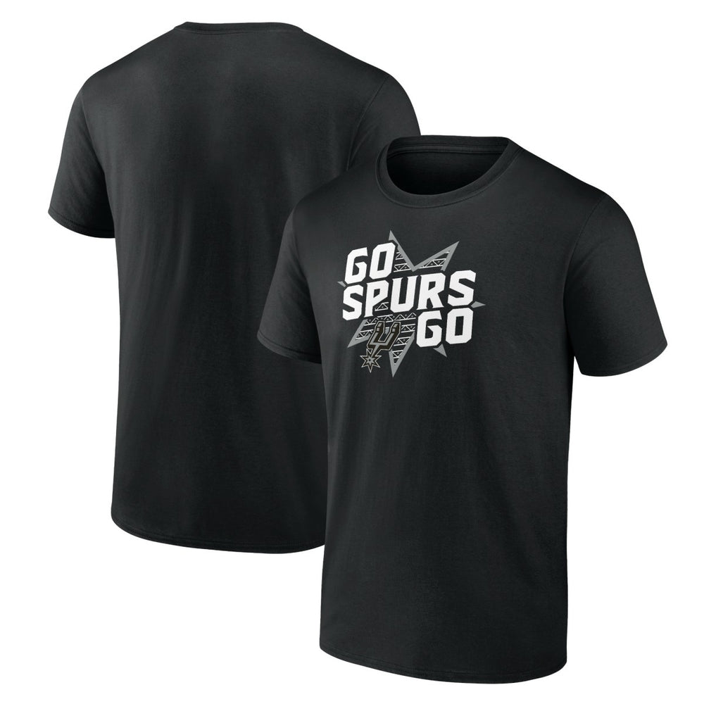 San Antonio Spurs Pick & Roll Coverage T-Shirt Black