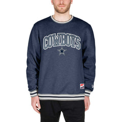 Dallas Cowboys New Era Big & Tall Pullover Sweatshirt - Navy - NFL