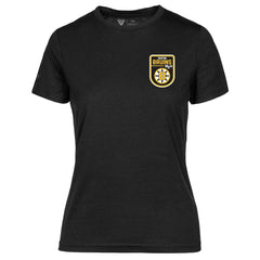 Boston Bruins Levelwear Women's Retro Maddox T-Shirt - Black | NHL Lifestyle