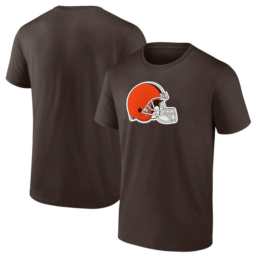 Cleveland Browns Adult Primary Logo T-Shirt - Brown - Fanatics