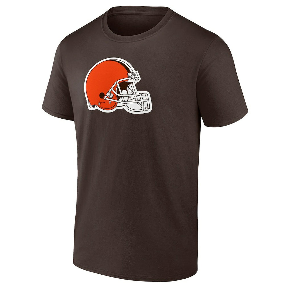 Cleveland Browns Adult Primary Logo T-Shirt - Brown - Fanatics