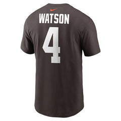 Deshaun Watson Cleveland Browns Player Name & Number T-Shirt - Brown - Nike